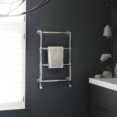 Radiador toallero eléctrico - BUCKINGHAM - BISQUE EXPORT - 0...500 w / contemporáneo / de cromo