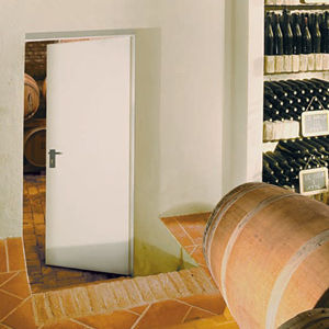 Puerta de interior - POLILUX - Dierre - de metal / abatible / ciega