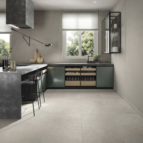Baldosa de gres porcelánico - EPIKA : SHELL - CERAMICHE SUPERGRES - mate / lisa / de interior