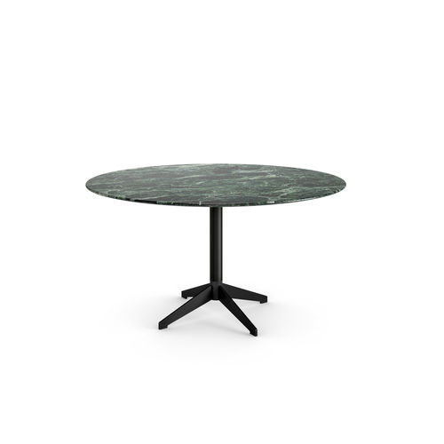 Mesa contemporánea - ZEN BLACK - Gallotti&Radice - de madera lacada / de vidrio / de mármol