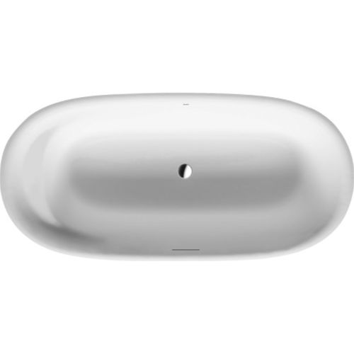 Bañera ovalada - 700330 - DURAVIT - independiente / para vivienda / de cerámica