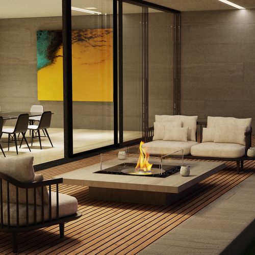 brasero de jardín de gas - EcoSmart Fire