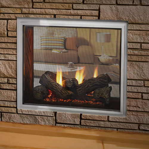 Chimenea de gas - FORTRESS - heatilator - encastrable / de doble cara / de exterior