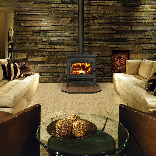 Estufa de leña - EXPLORER III - QUADRA-FIRE - 20 kW...50 kW