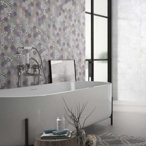 Baldosa de baño - COMBINE - SALONI CERAMICA - de pared / de cerámica