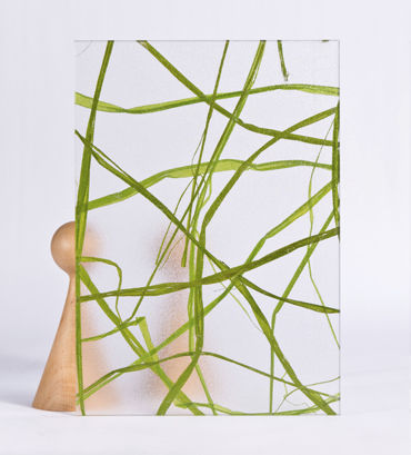 Panel decorativo para interiores - WEED GREEN - Designpanel - de plástico / liso