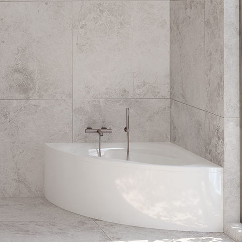 Bañera de esquina - BRISA - SANYCCES - para vivienda / de resina / de resina acrílica