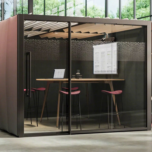 Estación de trabajo - LARES - Steelcase - de pie / para 2 personas / contemporáneo