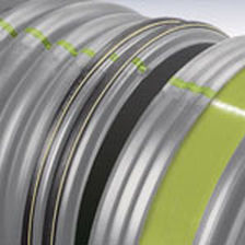 Canalización de polipropileno - HP STORM - Midwest Construction Products - para sistema de drenaje