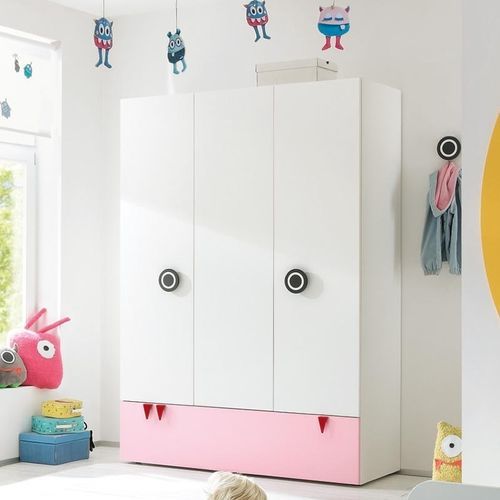 Armario contemporáneo - MINIMO - NOW! By Hülsta - de madera lacada / de roble natural / con puertas batientes
