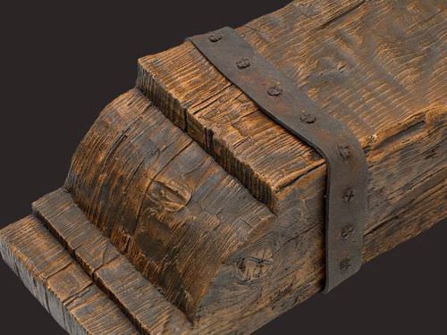 Viga de madera - MV002 - Panespol Systems de Alcoy, S.L.  - rectangular
