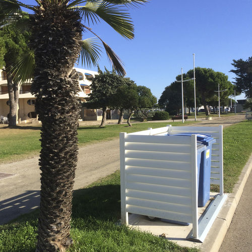 cobertura para contenedores de reciclaje - AXIUM solutions aluminium