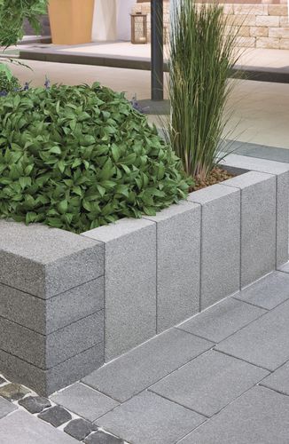 Borde de jardín - VARIO-BLOC - Rinn Beton- und Naturstein - de piedra