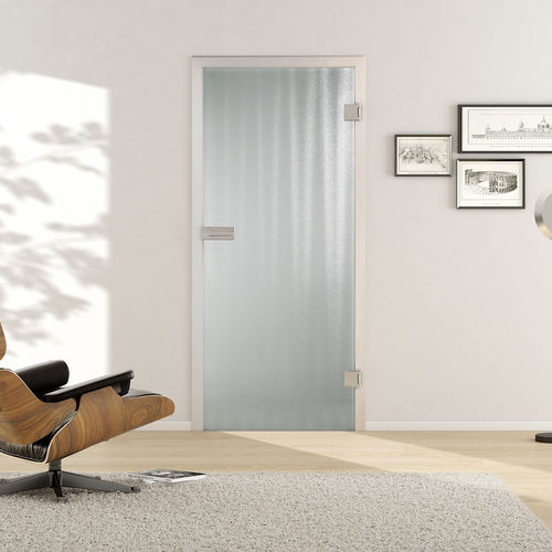 Puerta de interior - CHINCHILLA 530 - Griffwerk GmbH - de vidrio / abatible / contemporánea