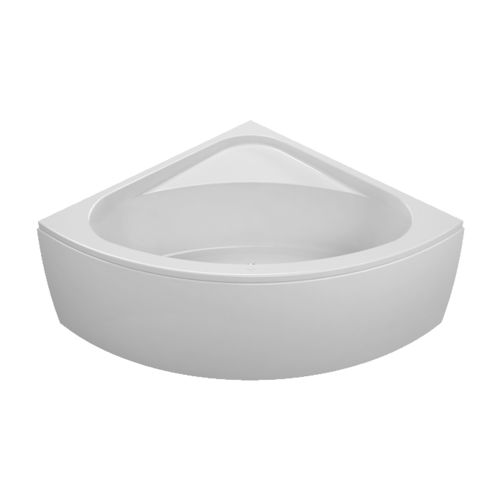 Bañera de esquina - LOOP & FRIENDS: UBA140LFO3V - Villeroy & Boch - de fibra acrílica / blanca