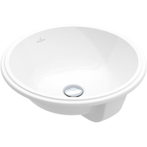 Lavabo bajo encimera - ARCHITECTURA: 5A7545 - Villeroy & Boch - de cerámica / redondo / sin orificio