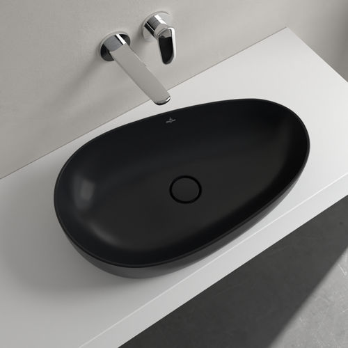 Lavabo sobre mueble - ANTAO : 4A7465XX - Villeroy & Boch - de cerámica / brillante / orgánico