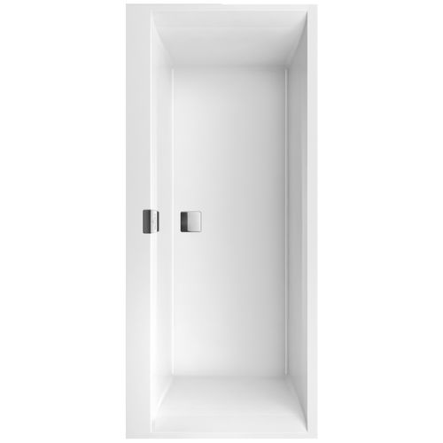 Bañera de composite - SQUARO EDGE 12 : UBQ170SQE2DV - Villeroy & Boch - blanca