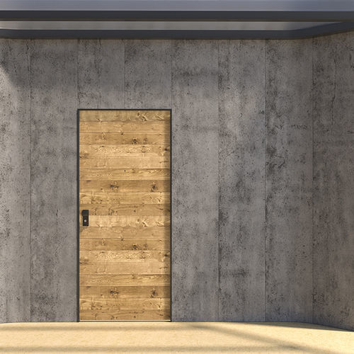 Puerta de 1 batiente - Mite - Di.Bi. Porte Blindate - de entrada / de acero galvanizado / abatible