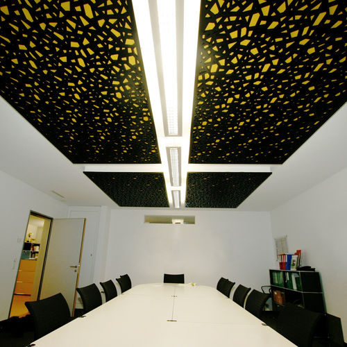 Panel acústico para falso techo - PRADER DAVOS - Bruag Design Factory AG - MDF / rectangular / profesional