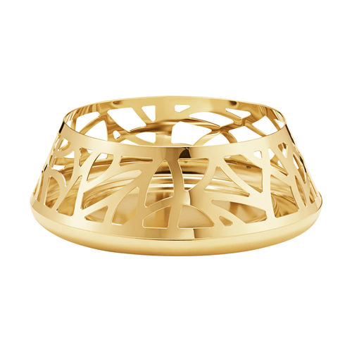 Portavelas acero inoxidable - Pillar - Georg Jensen - de oro