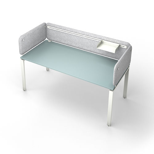 Separador para oficina de sobremesa - SOLANGE - Eol - de tejido / modular