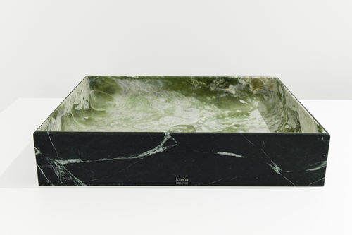 Lavabo sobre mueble - BLESSED - KREOO - de mármol / personalizable / acabado