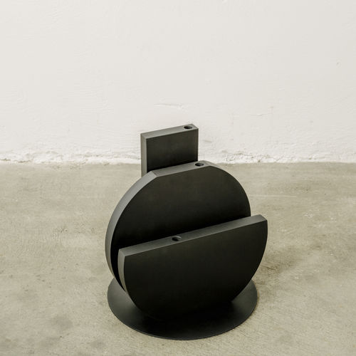 Florero contemporáneo - by Roberto Cicchinè - Marco Ripa - de hierro / negro
