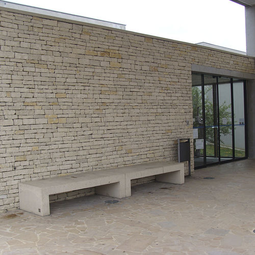 Fachaleta de piedra caliza - BOURGOGNE - Bauma-stone - para fachada