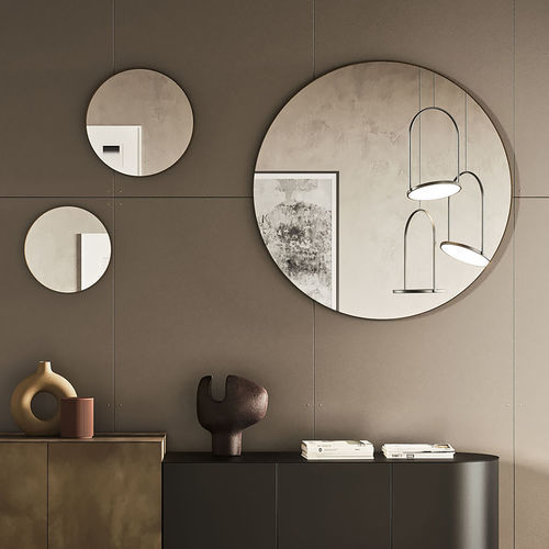 Espejo de pared - SNOW - Ronda Design - contemporáneo / redondo / de metal