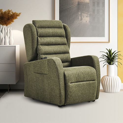 Sillón relax contemporáneo - Chanel - Aerre divani - de tejido / con reposapiés / reclinable