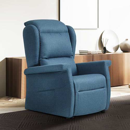 Sillón relax contemporáneo - Frida - Aerre divani - de tejido / con reposapiés / reclinable