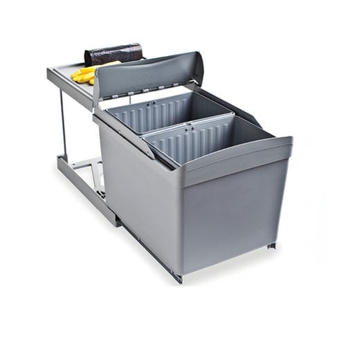 Cubo de basura para cocina - ALBIO 30 - Alveus - de plástico / de