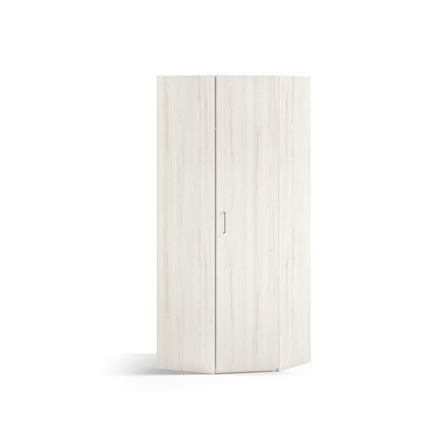 Armario contemporáneo - Formas 22 – 24 - Glicerio Chaves - de madera lacada / con puertas batientes / blanco