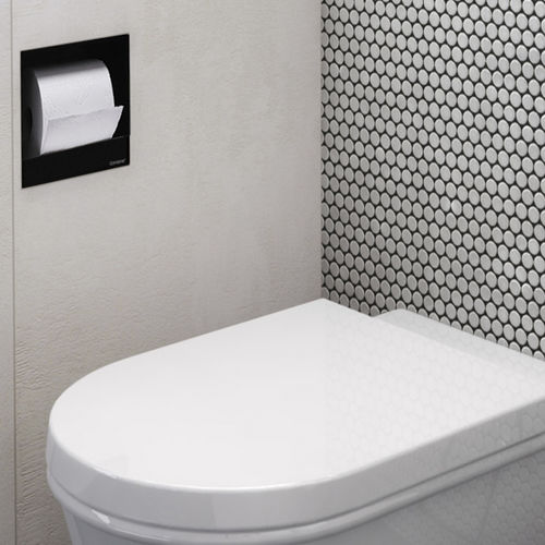 Portarrollos empotrable - TCL-14-A - ESS Easy Drain - de acero inoxidable / para el sector profesional