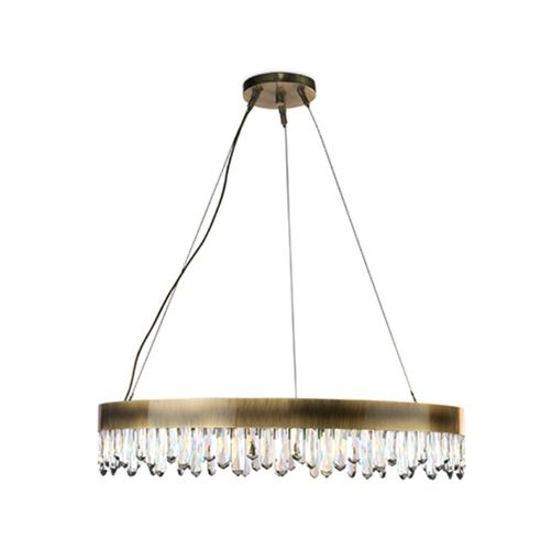 Plafón contemporáneo - NAICCA - Maison Valentina - redondo / de cristal