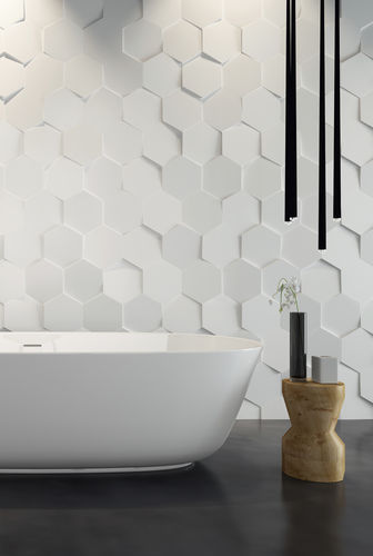 Baldosa de baño - HEXA - WOW Design EU - de pared / de cerámica / con