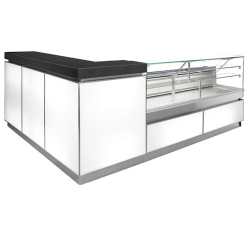 Vitrina refrigerada mostrador - SELENE - Jimo Cooling Technology - para comercio / a medida