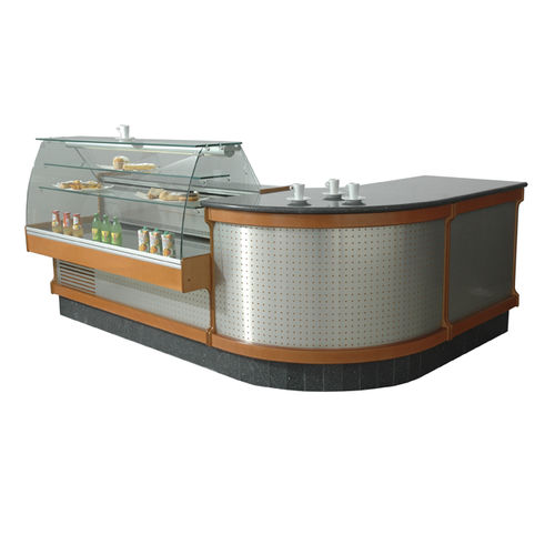 Vitrina refrigerada mostrador - JUPITER - Jimo Cooling Technology - para comercio / con luz / a medida