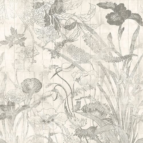 Papel pintado contemporáneo - LEI CRAYON - Masureel Distribution BVBA - con motivos de la naturaleza / con motivos florales / de tejido no tejido