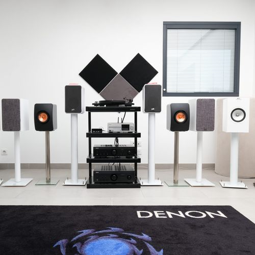 Panel de absorción acústica de pared - PACK QUARTET - PYT Audio - para techo / para falso techo / suspendido