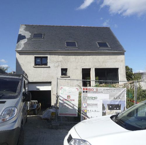 Casa ecológica - BRETAGNE - IBS Distribution - antisísmica / modular / contemporánea