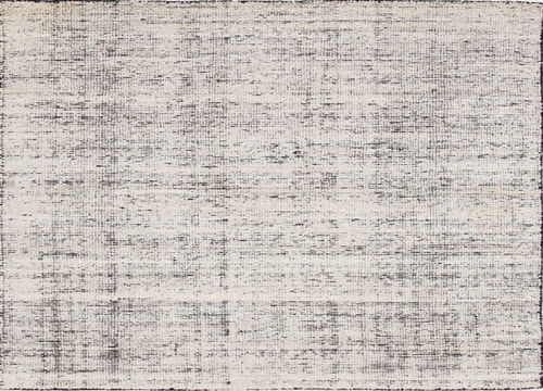 Alfombra contemporánea - PERLA - AMINI - de color liso / de lana / de seda