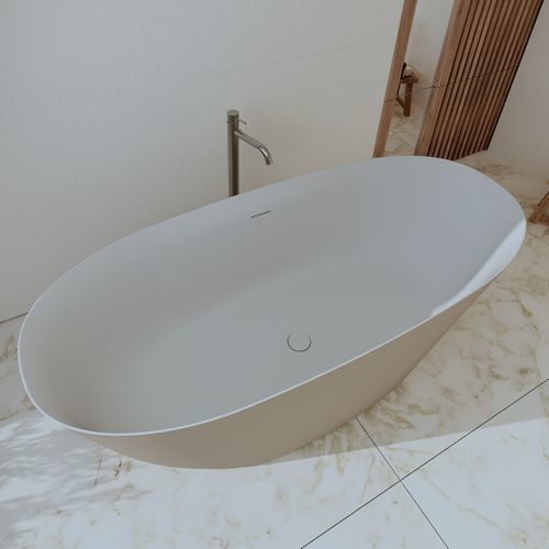 Bañera ovalada - Lake - QUARE DESIGN - independiente / para vivienda / de uso profesional
