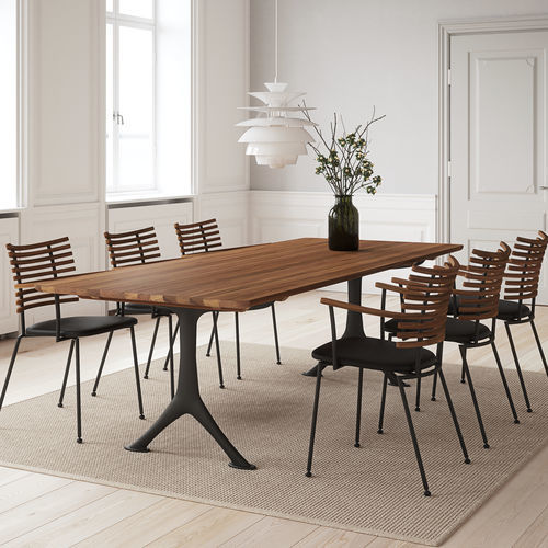 Mesa de comedor contemporánea - GM 3030 Thor - Naver Collection - de roble / de nogal / de madera maciza