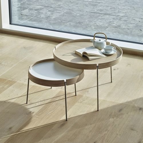 Mesa nido contemporánea - AK 710-750 - Naver Collection - de roble / de nogal / de fresno