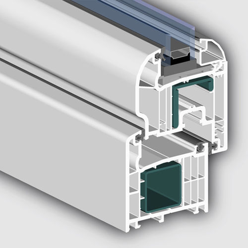 perfil de ventana de PVC - Roplasto