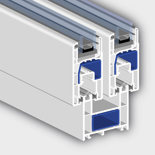 perfil de ventana de PVC - Roplasto