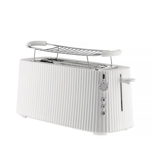 Tostador 2 rebanadas - Plissé - ALESSI S.P.A. - de acero inoxidable