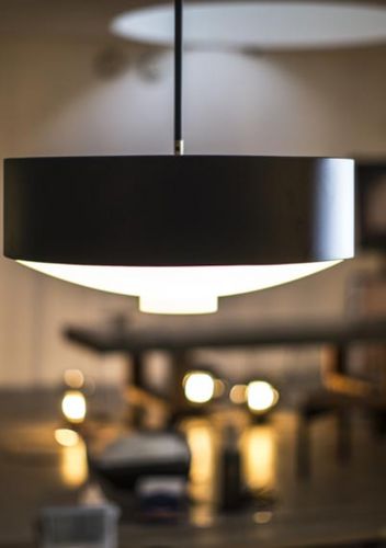 Lámpara suspendida - MONOKEL - Ruben Lighting - de metal / contemporánea / con cable